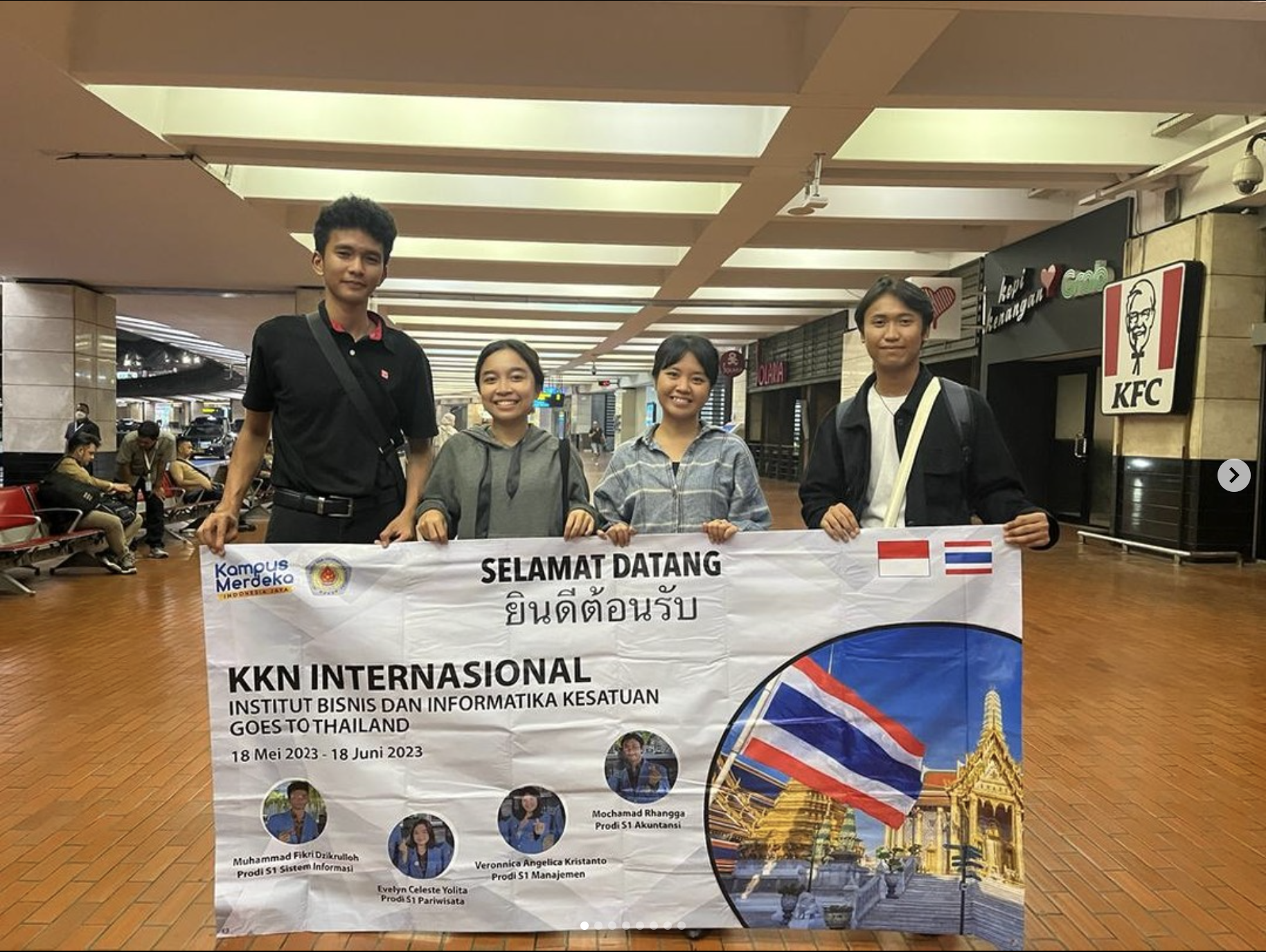 Pelaksanaan Pengenalan Lapangan Persekolahan (PLP) di Thailand Selatan 2023