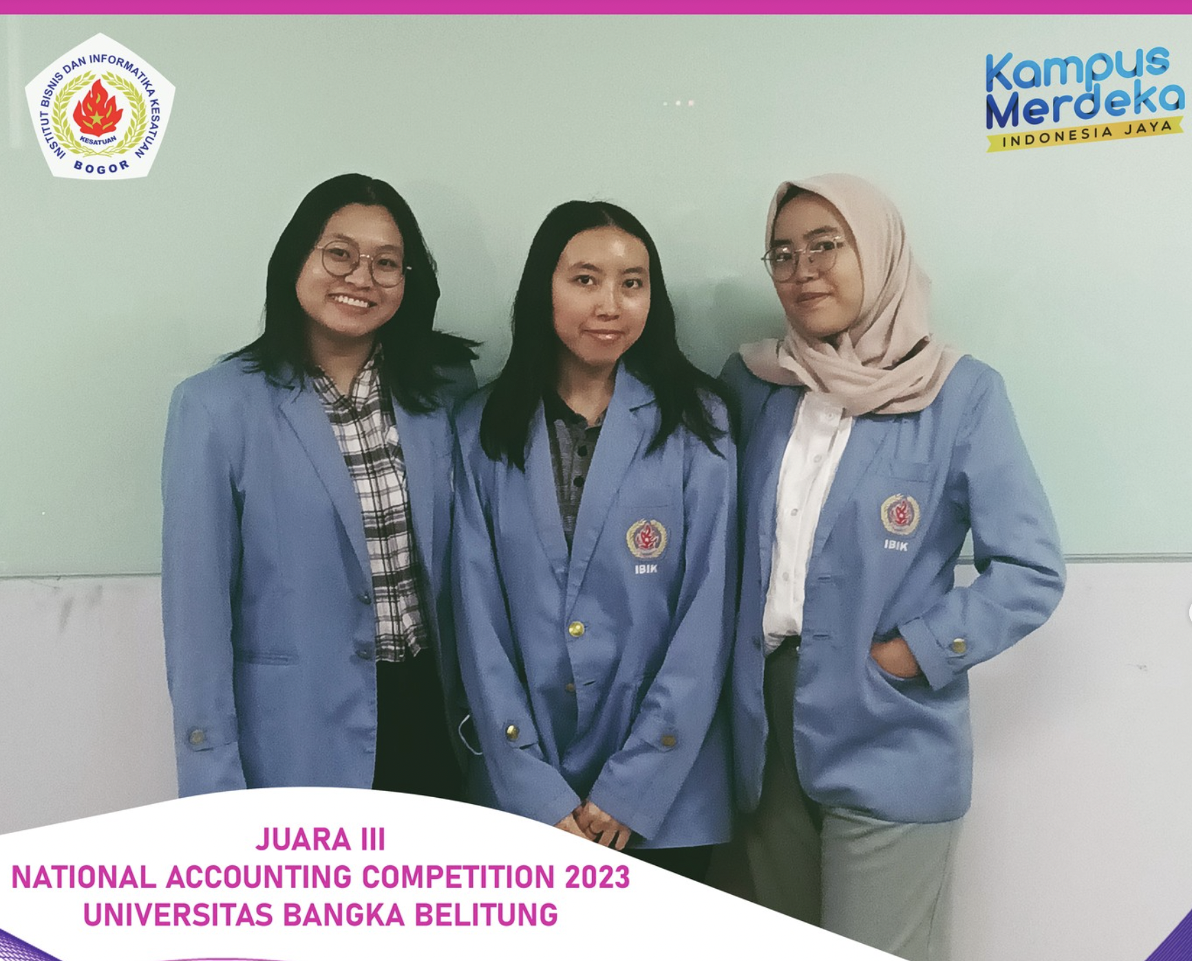 Juara 3 National Accounting Competition 2023 Juara 3 National Accounting Competition 2023