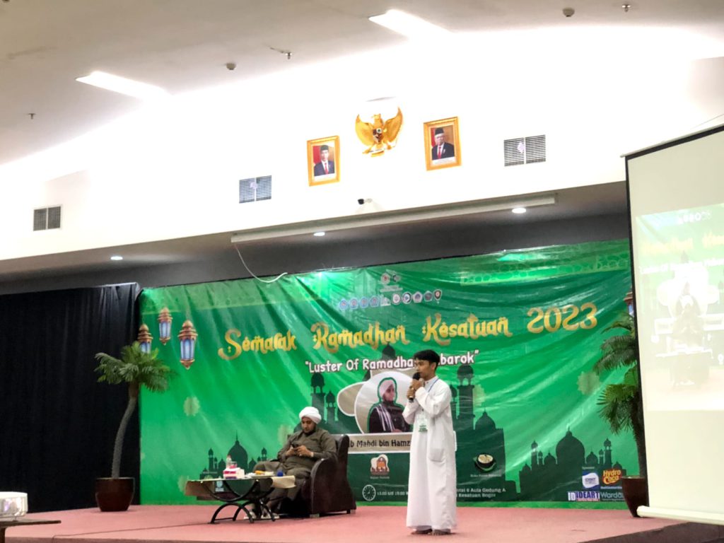 Kajian Puncak Ramadhan dalam penutup kegiatan Semarak Ramadhan Kesatuan 2023 IBI Kesatuan